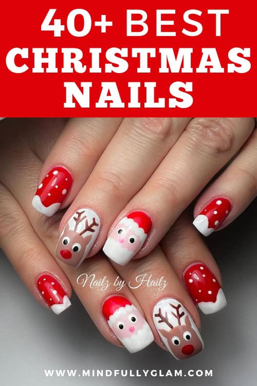 christmas nails