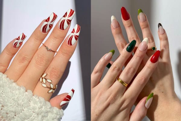 christmas nail designs