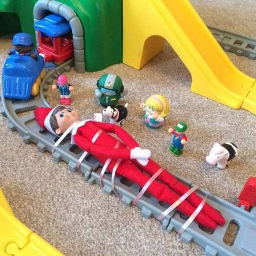 elf on the shelf ideas