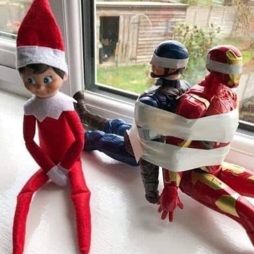 elf on the shelf ideas