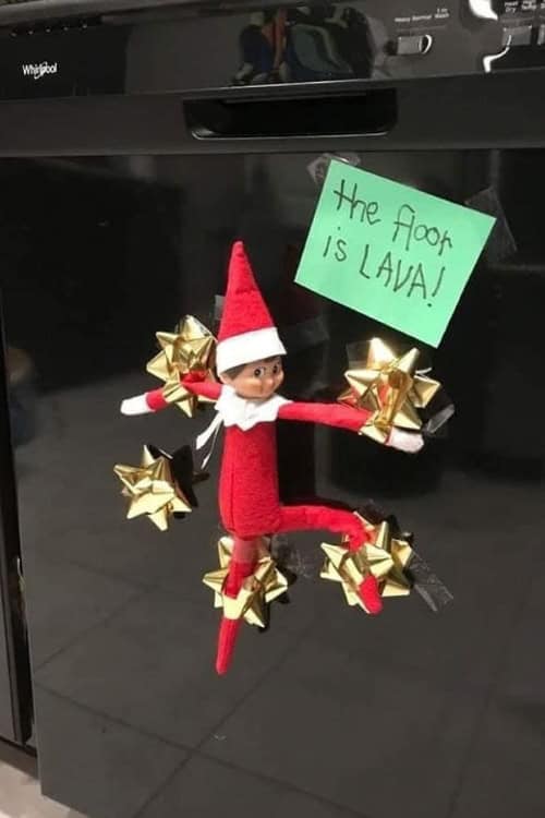 elf on the shelf ideas