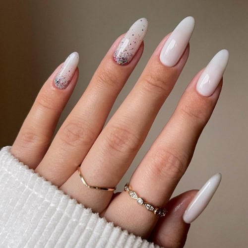 simple new years nails