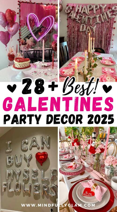 galentines party decor