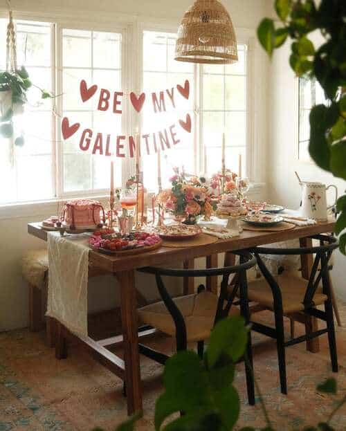 galentines party decor