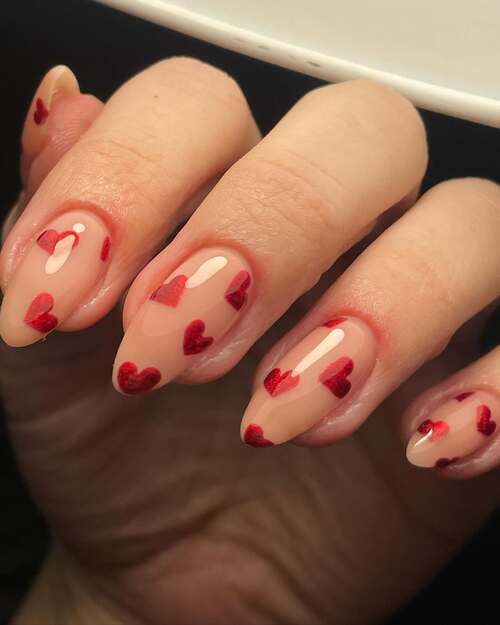 heart nails