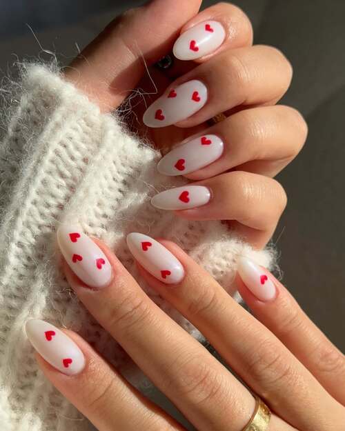 heart nails