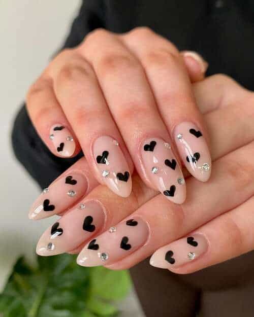 heart nails