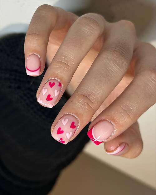 heart nails