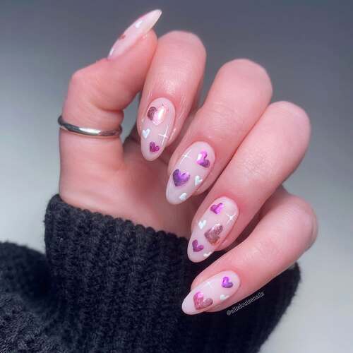 heart nails