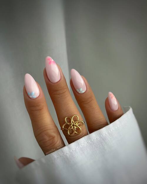 simple vacation nails