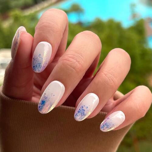 simple vacation nails