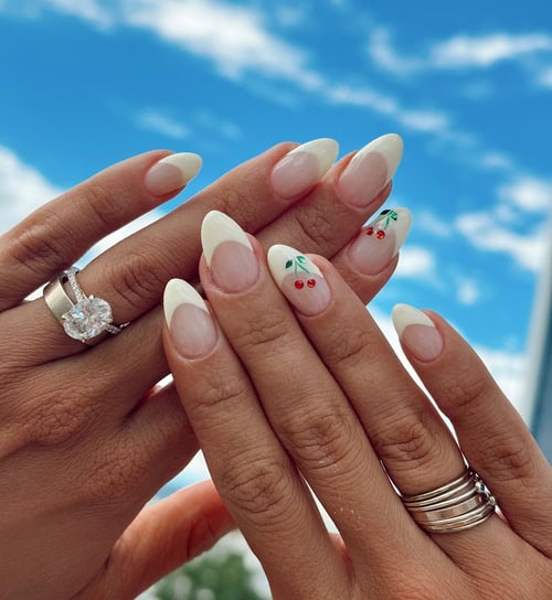 simple vacation nails