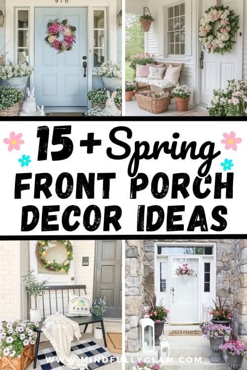 spring front porch decor ideas