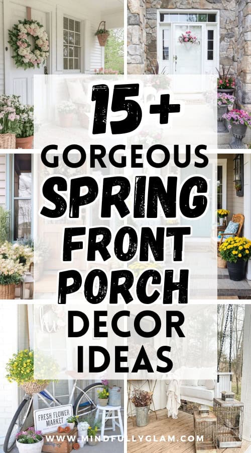 spring front porch decor ideas