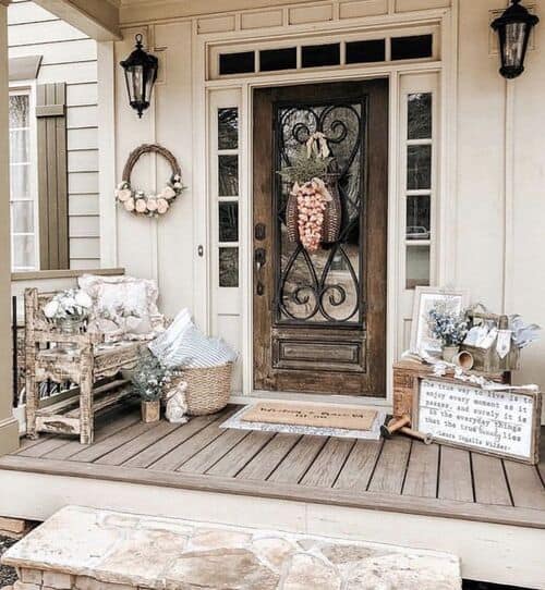 spring front porch decor ideas