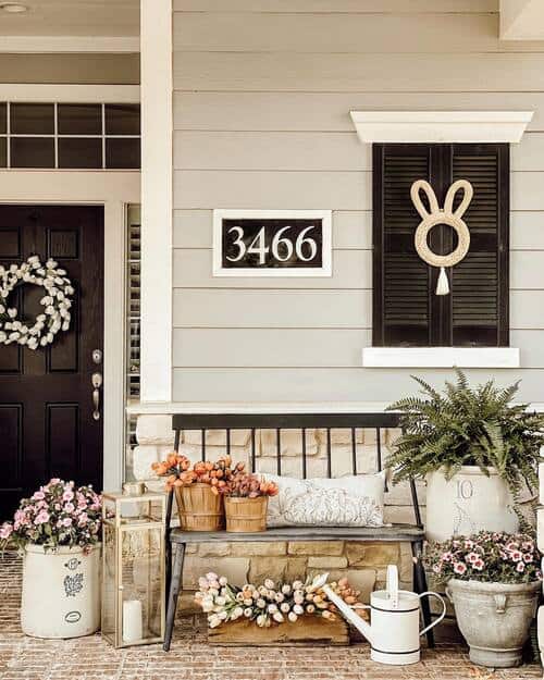 spring front porch decor ideas