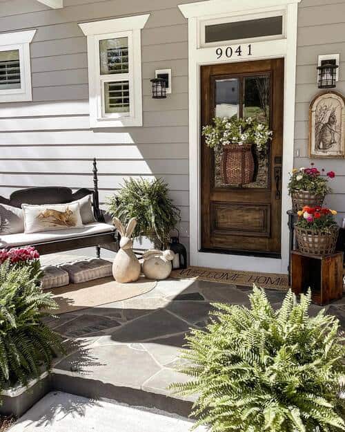 spring front porch decor ideas