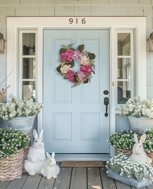 spring front porch decor ideas