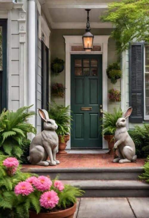 spring front porch decor ideas