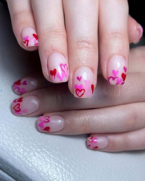 valentines day nails