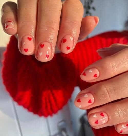 valentines day nails