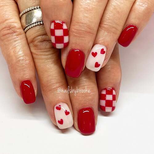 valentines day nails