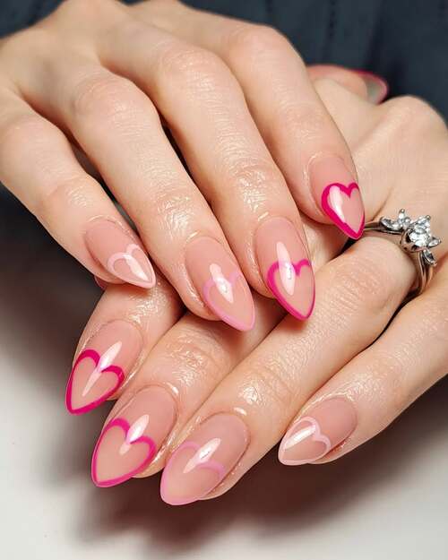 valentines day nails