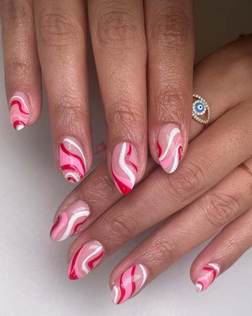 valentines day nails