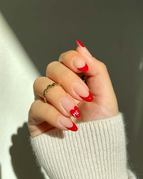 valentines day nails