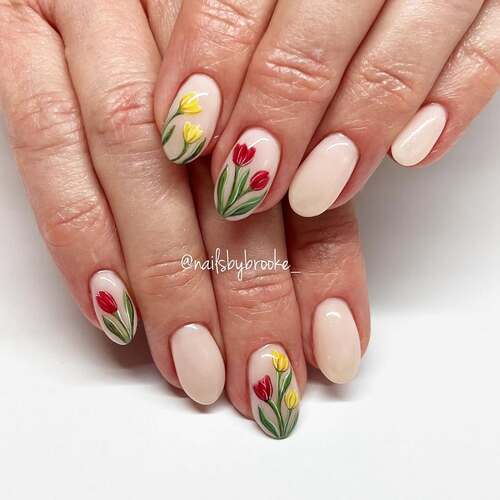 early spring nails