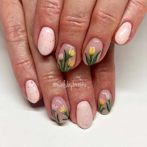 early spring nails