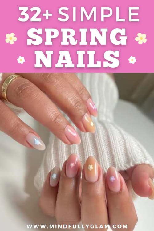 simple spring nails