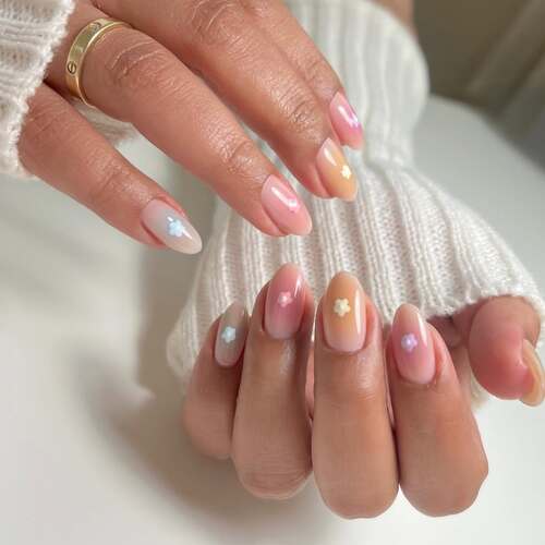 simple spring nails