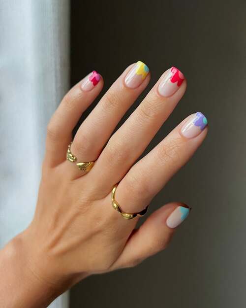 simple spring nails