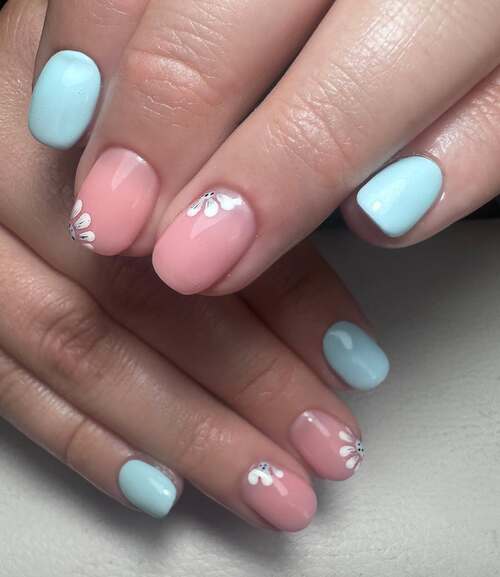 simple spring nails