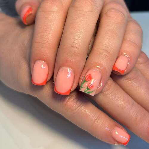 simple spring nails