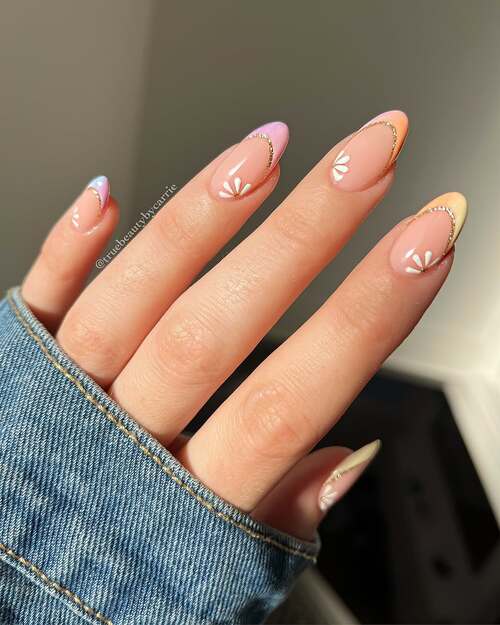 simple spring nails