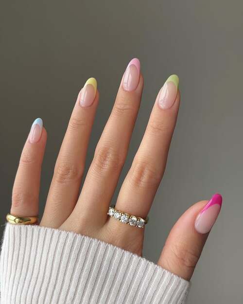 simple spring nails