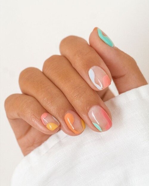 simple spring nails