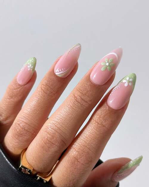 simple spring nails