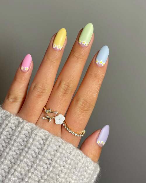 simple spring nails