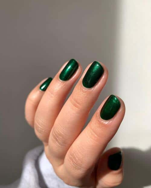 simple st patricks day nails