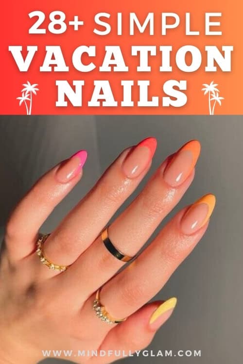 simple vacation nails