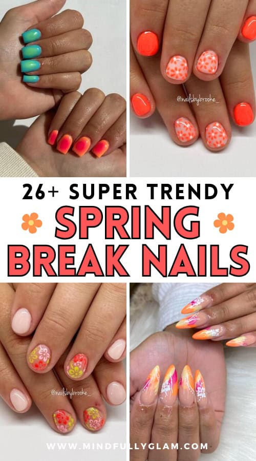 spring break nails