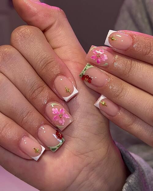 spring break nails