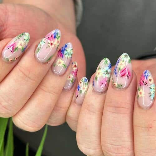 spring break nails