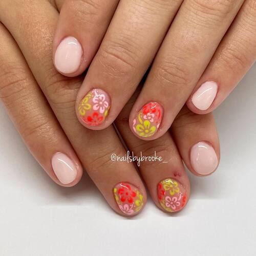 spring break nails