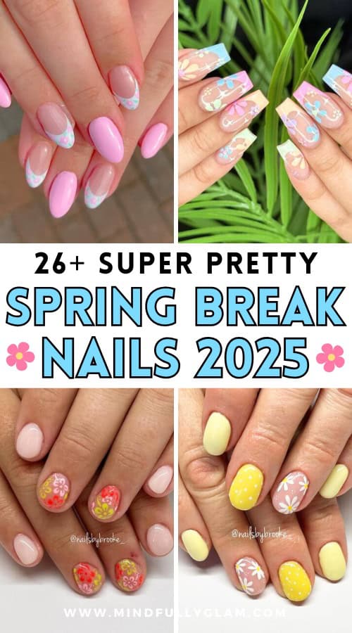 spring break nails