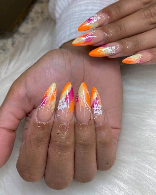 spring break nails