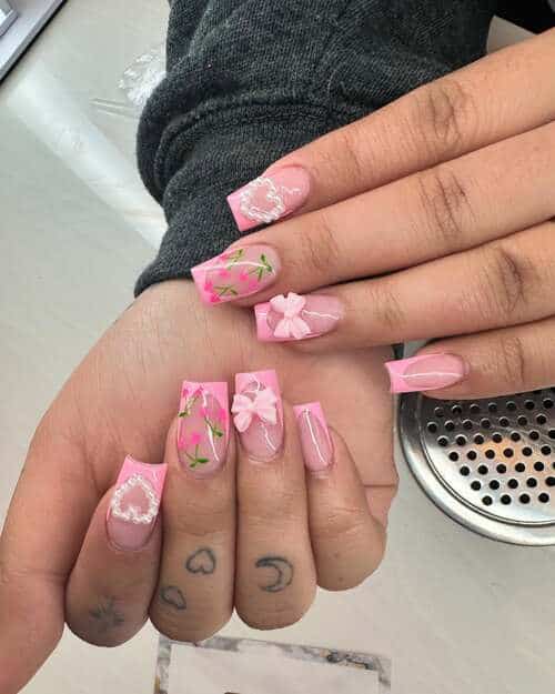 spring break nails